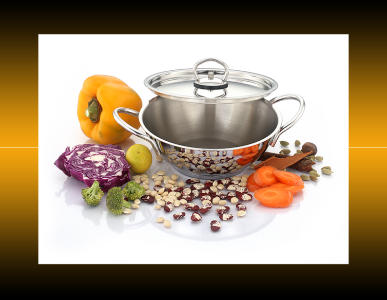 Heavy Duty Stainless Steel Kadahi Cookware with Lid