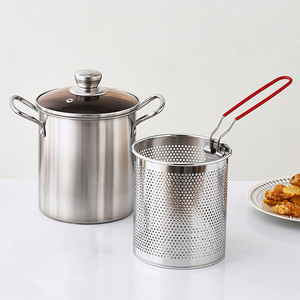 3-Piece Multi-Functional Deep Fryer Pot Set
