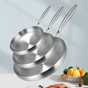 Restaurant Grade Induction Gas Non-Stick Stainless Steel Cookware Set