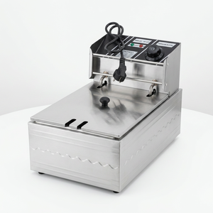 Commercial Electric Double Basket Deep Fryer