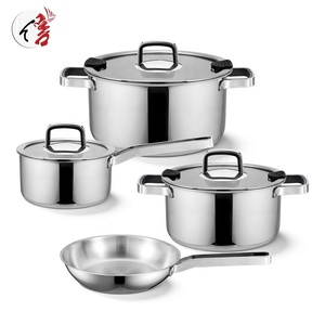 Custom Tri-Ply Stainless Steel Saucepan