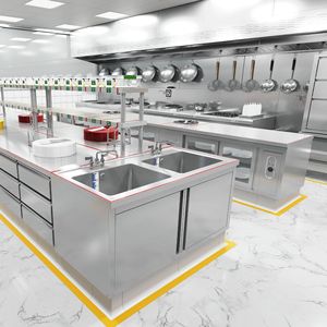 Commercial Kitchen Equipment Stainless Steel Cookware Sets for Restaurants Hotels Canteens