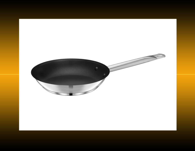 BOHARA Professional Nonstick Fry Pan — Commercial Grade Stainless Steel Base