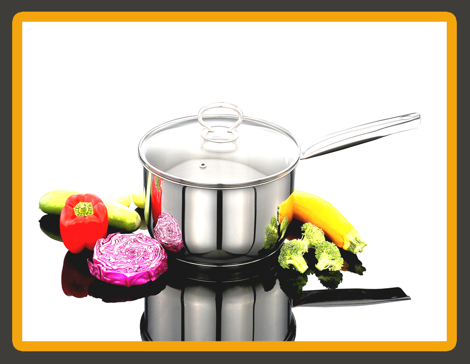 Allura Saucepan with Glass Lid