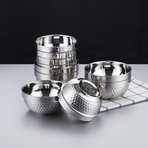 Hot Selling Kitchen Multiple Food Grade 18/8 Stainless Steel Kids Serving Bowl Set Stainless Steel Food Bowls