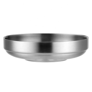 Korean Food Plates Dinner Plates Tray 304 Stainless Steel Sauce Dish