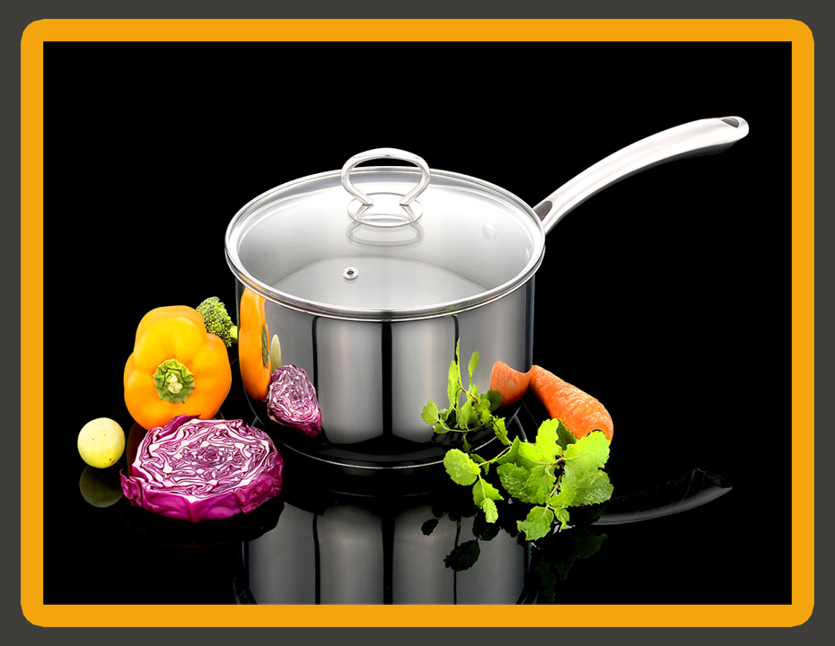Carina Saucepan with Glass Lid